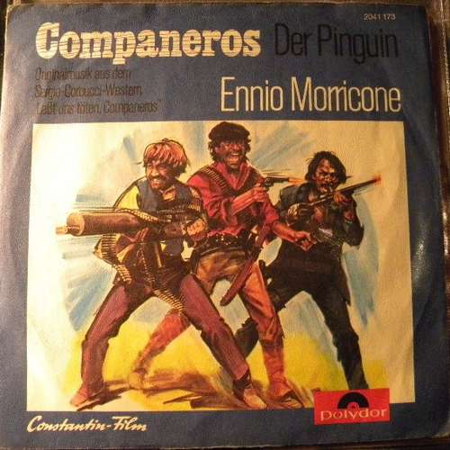 Cover Ennio Morricone - Companeros (7, Single) Schallplatten Ankauf