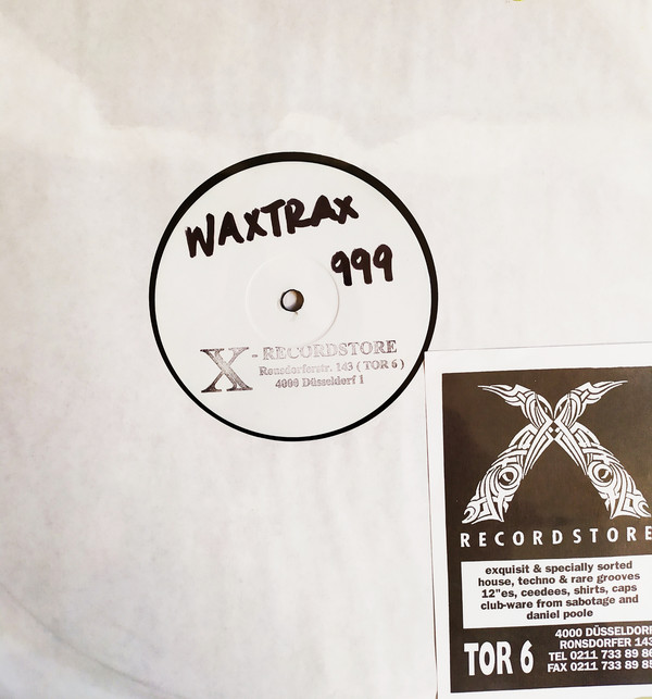 Cover Unknown Artist - Wax Trax 999 (12, W/Lbl) Schallplatten Ankauf