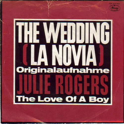 Cover Julie Rogers - The Wedding (7, Single, Mono) Schallplatten Ankauf