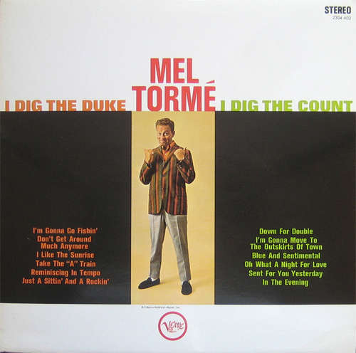 Cover Mel Tormé - I Dig The Duke - I Dig The Count (LP, Album, RE) Schallplatten Ankauf