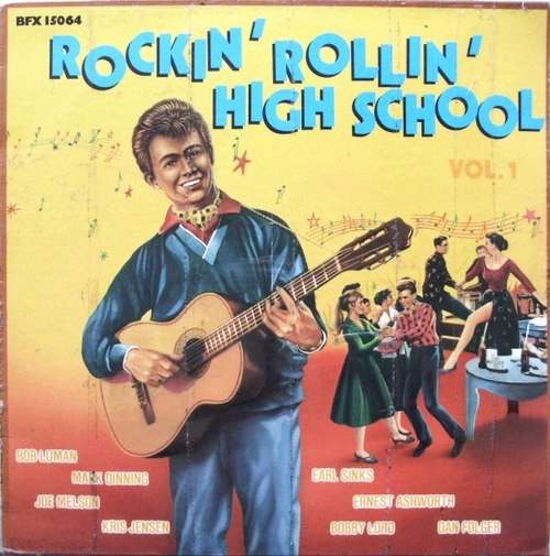 Cover Various - Rockin' Rollin' High School Vol. 1 (LP, Comp) Schallplatten Ankauf