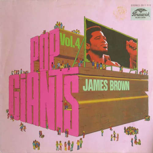 Cover James Brown - Pop Giants, Vol. 4 (LP, Comp) Schallplatten Ankauf