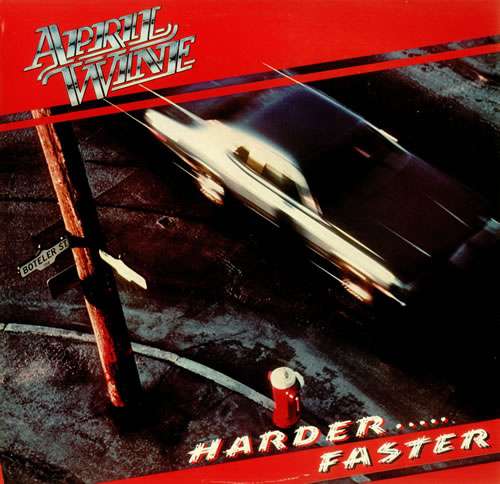 Cover April Wine - Harder.....Faster (LP, Album) Schallplatten Ankauf