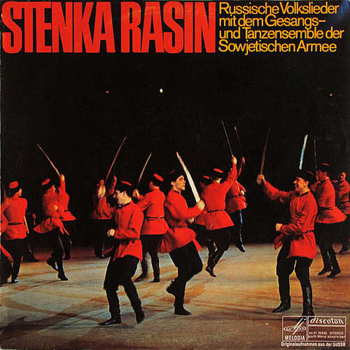 Cover Das Gesangs- Und Tanzensemble Der Sowjetischen Armee* - Stenka Rasin (LP, Album) Schallplatten Ankauf