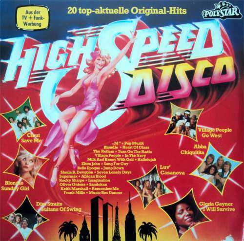 Cover Various - High Speed Disco (LP, Comp, Club) Schallplatten Ankauf