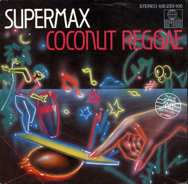 Cover zu Supermax - Coconut Reggae (7, Single) Schallplatten Ankauf