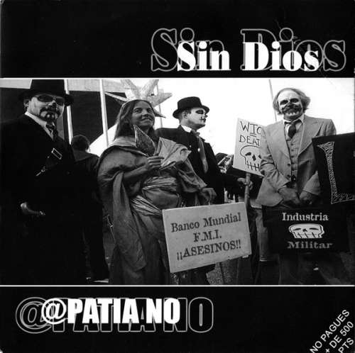 Cover Sin Dios / @patia No* - Sin Dios / @patia No (7) Schallplatten Ankauf