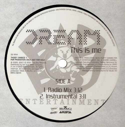 Cover Dream - This Is Me (12, Promo) Schallplatten Ankauf