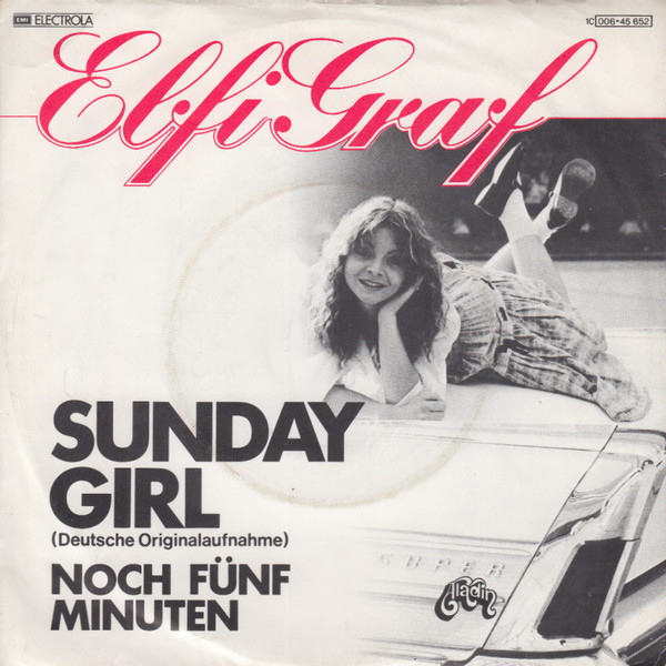 Cover Elfi Graf - Sunday Girl (7, Single) Schallplatten Ankauf