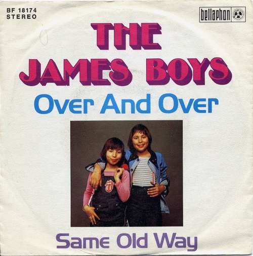Cover The James Boys (2) - Over And Over (7, Single) Schallplatten Ankauf