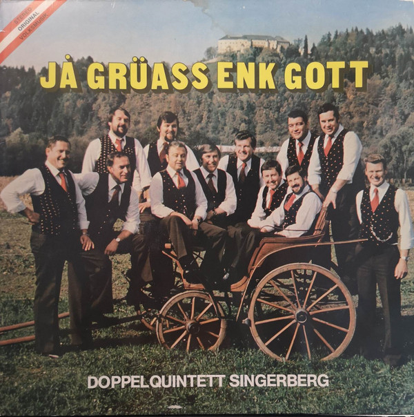 Cover Doppelquintett Singerberg - Ja Grüass Enk Gott (LP, Album) Schallplatten Ankauf