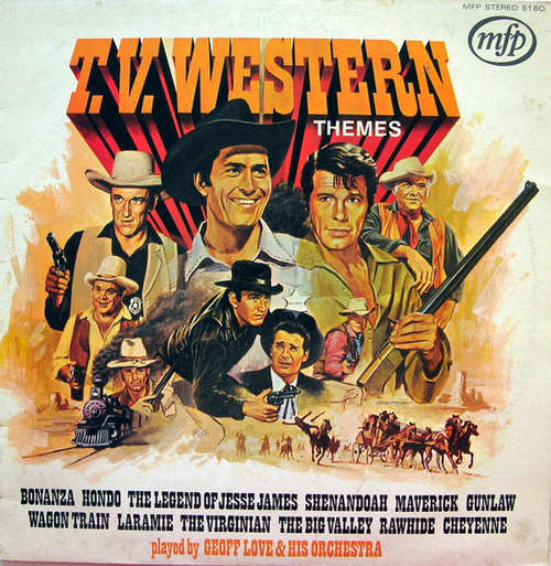 Cover Geoff Love & His Orchestra - Great TV Western Themes (LP) Schallplatten Ankauf