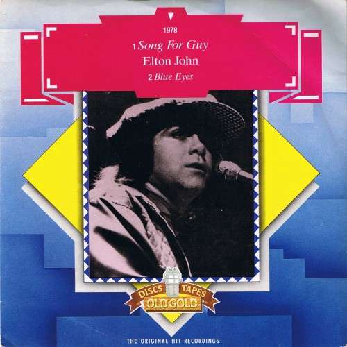 Cover Elton John - Song For Guy / Blue Eyes (7) Schallplatten Ankauf