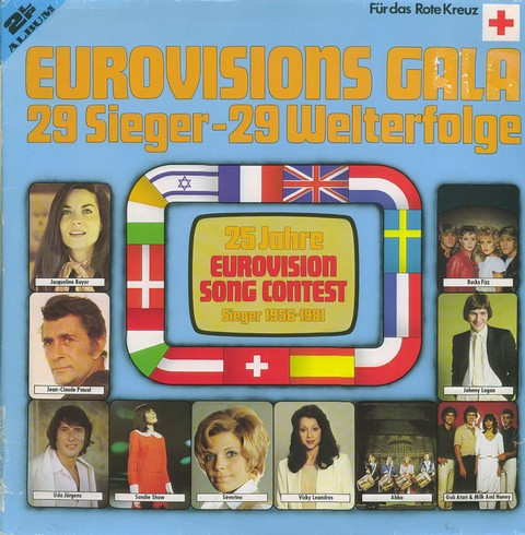 Cover zu Various - Eurovisions Gala - 29 Sieger - 29 Welterfolge (2xLP, Comp) Schallplatten Ankauf