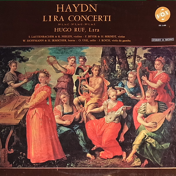 Cover Haydn*, Hugo Ruf - Lira Concerti N° 1, In C • N° 3, In G • N° 5, In F. (LP) Schallplatten Ankauf