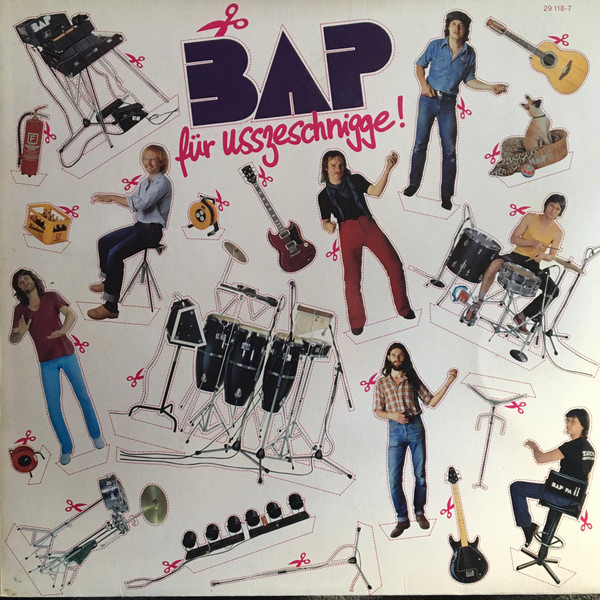 Cover BAP - Für Usszeschnigge! (LP, Album, RP, Clu) Schallplatten Ankauf