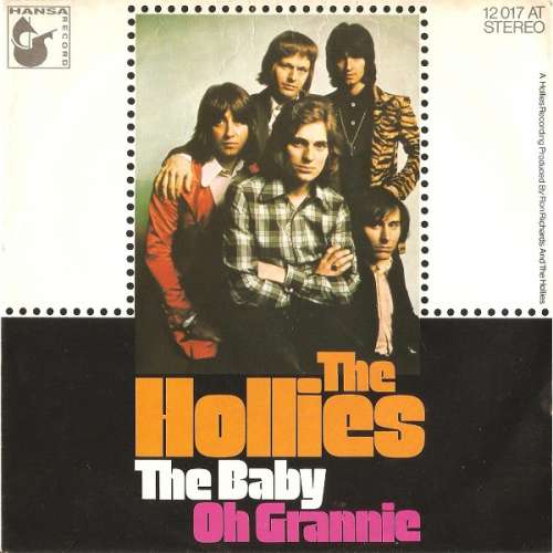 Cover The Hollies - The Baby / Oh Grannie (7, Single) Schallplatten Ankauf