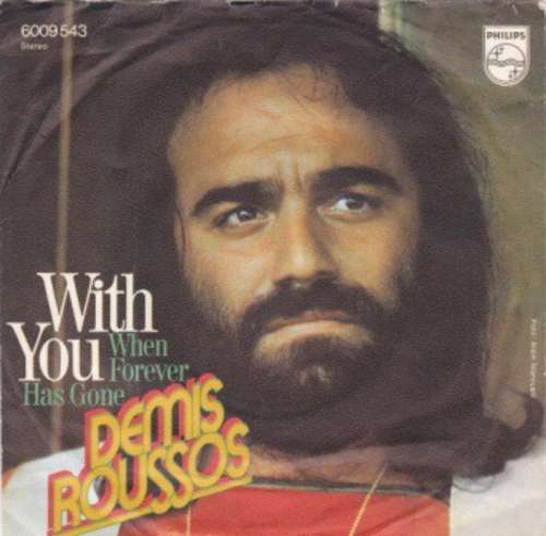 Cover Démis Roussos* - With You (7, Single) Schallplatten Ankauf