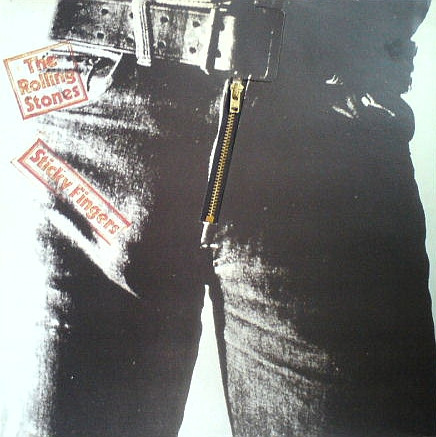 Cover The Rolling Stones - Sticky Fingers (LP, Album, RE, Zip) Schallplatten Ankauf