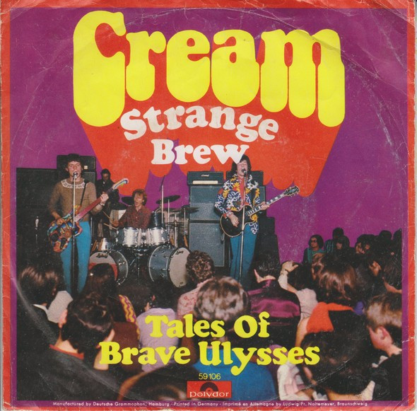 Cover Cream (2) - Strange Brew / Tales Of Brave Ulysses (7, Single, Mono) Schallplatten Ankauf