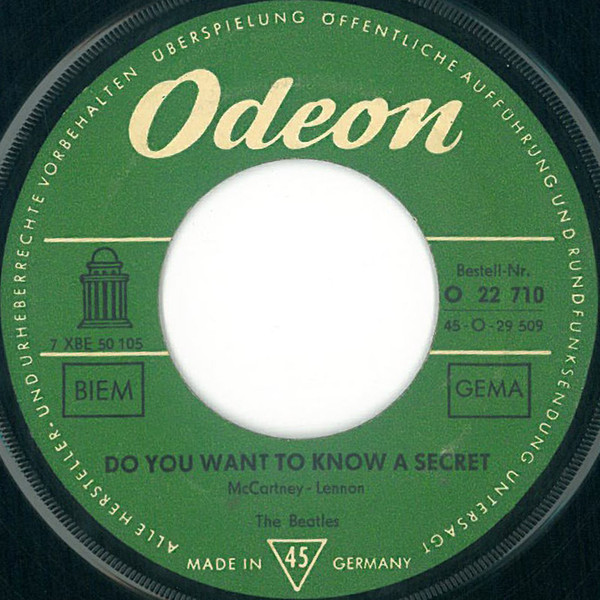 Bild The Beatles - Do You Want To Know A Secret (7, Single) Schallplatten Ankauf