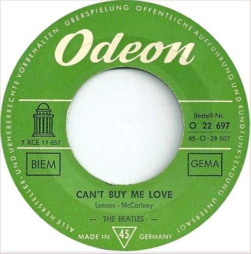 Cover The Beatles - Can't Buy Me Love (7, Single, Mono) Schallplatten Ankauf