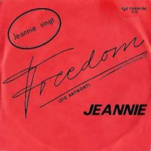 Cover Jeannie (2) - Freedom (Die Antwort) (7, Single, Red) Schallplatten Ankauf