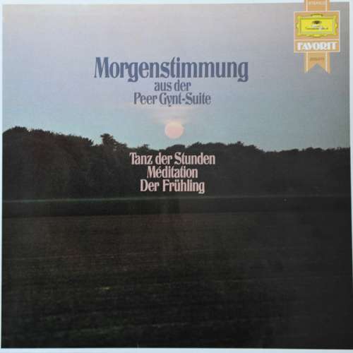 Cover Various - Morgenstimmung Aus Der Peer Gynt-Suite (LP, Comp) Schallplatten Ankauf
