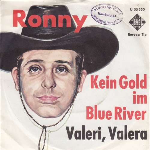 Cover Ronny (4) - Kein Gold Im Blue River / Valeri, Valera (7, Single) Schallplatten Ankauf