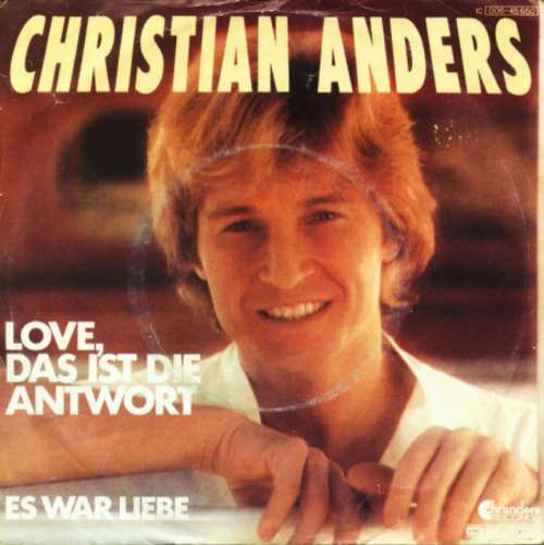 Cover Christian Anders - Love, Das Ist Die Antwort (7, Single) Schallplatten Ankauf