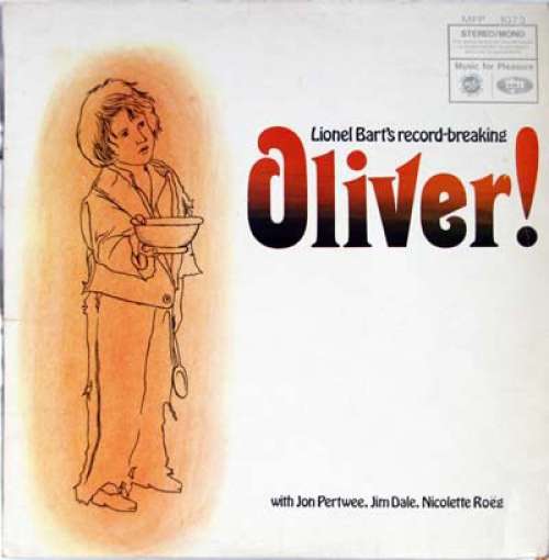 Cover Lionel Bart With Jon Pertwee, Jim Dale, Nicolette Roeg With Geoff Love & His Orchestra - Oliver! : With Cast (LP, Album) Schallplatten Ankauf
