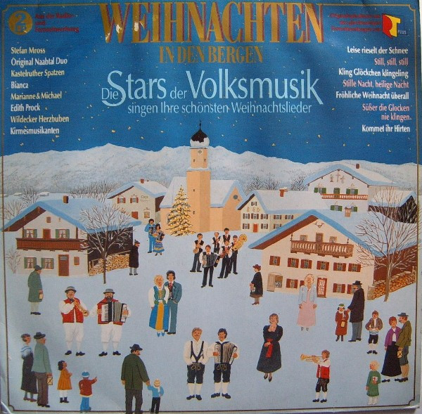 Cover Various - Weihnachten In Den Bergen - Die Stars Der Volksmusik Singen Ihre Schönsten Weihnachtslieder (2xLP, Comp) Schallplatten Ankauf