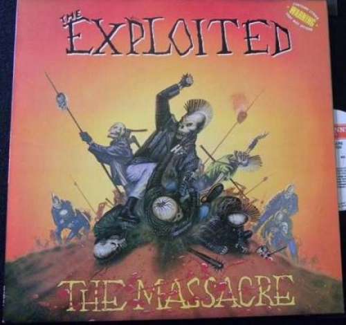 Cover The Exploited - The Massacre (LP, Album) Schallplatten Ankauf