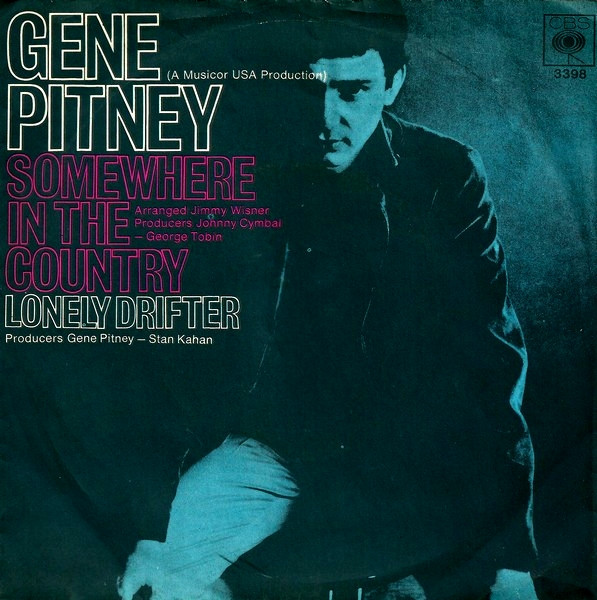 Cover Gene Pitney - Somewhere In The Country (7, Single) Schallplatten Ankauf