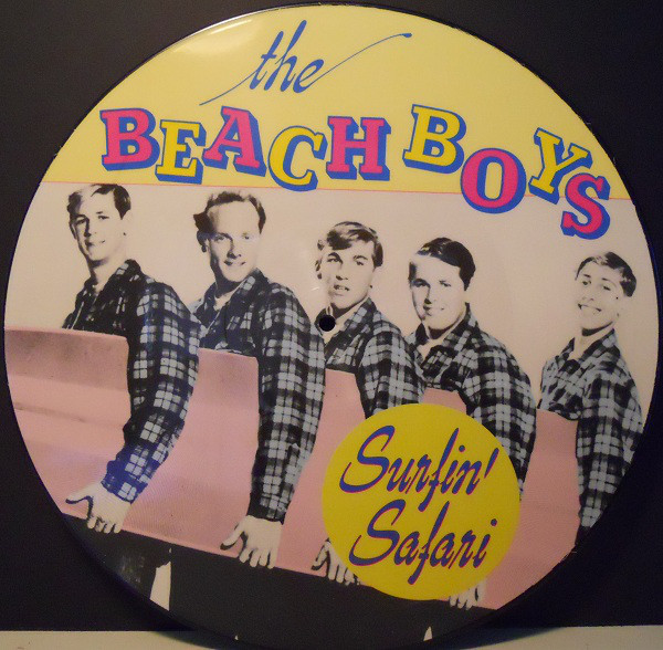 Cover The Beach Boys - Surfin' Safari / 25 Years Later (LP, Comp, Pic) Schallplatten Ankauf