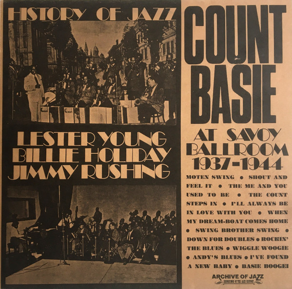 Cover Count Basie - At Savoy Ballroom 1937-1944 (LP, Comp) Schallplatten Ankauf