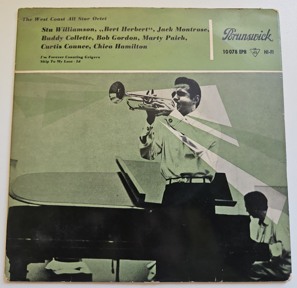 Cover The Melrose Avenue Conservatory Chamber Music Society - The West Coast All Star Octet (7, EP, Mono) Schallplatten Ankauf