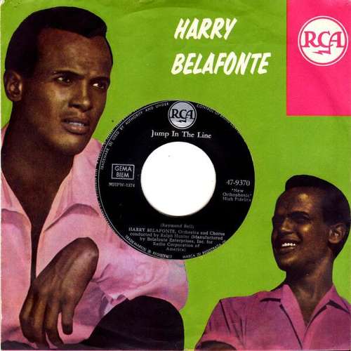 Cover Harry Belafonte - Jump In The Line (7, Single) Schallplatten Ankauf