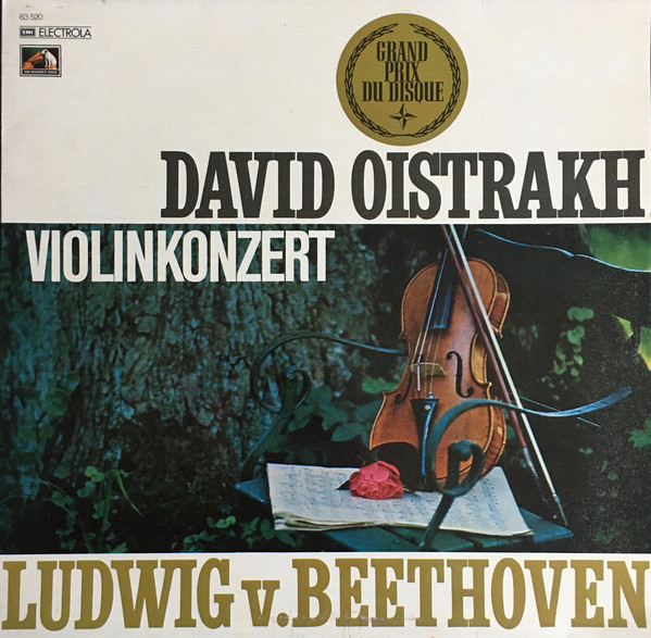 Cover Ludwig v. Beethoven* - David Oistrakh* - Violinkonzert (LP, Club, Gol) Schallplatten Ankauf