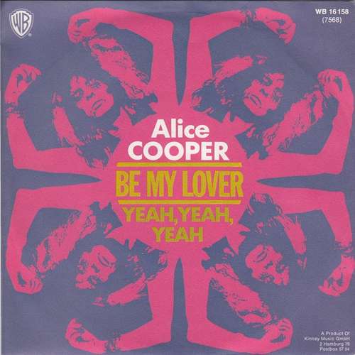 Cover Alice Cooper - Be My Lover (7, Single) Schallplatten Ankauf