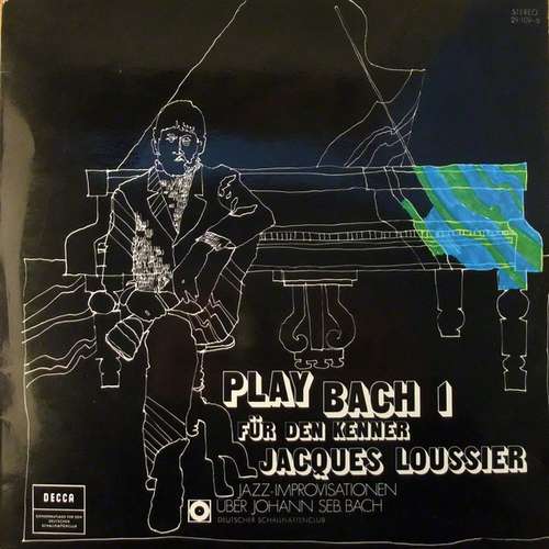 Cover Jacques Loussier - Play Bach I - Für Den Kenner (LP, Comp, Club) Schallplatten Ankauf
