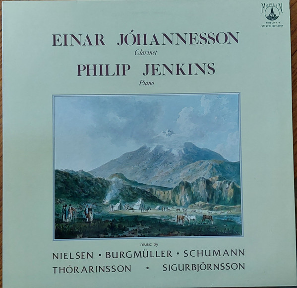 Cover Einar Jóhannesson & Philip Jenkins (2) - Fantasistykke / Duo Op. 15 (LP, Album) Schallplatten Ankauf