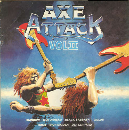 Cover Various - Axe Attack Vol II (LP, Comp) Schallplatten Ankauf