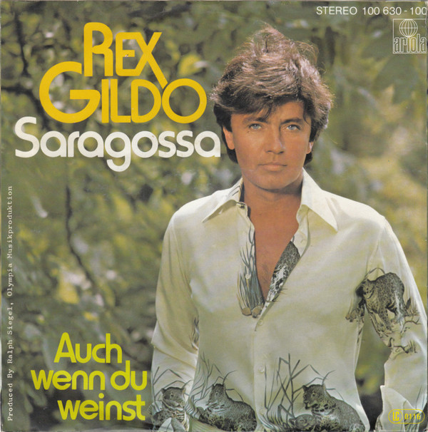 Cover Rex Gildo - Saragossa (7, Single) Schallplatten Ankauf