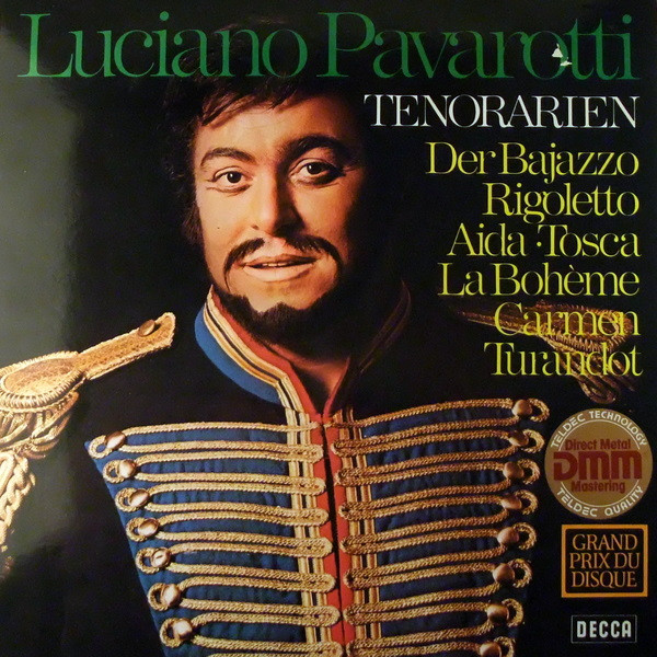 Cover Luciano Pavarotti - Tenorarien (LP, Comp) Schallplatten Ankauf