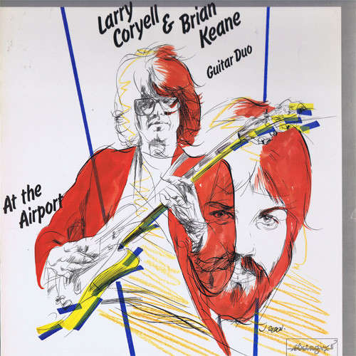 Cover Larry Coryell And Brian Keane - At The Airport (LP, Album) Schallplatten Ankauf