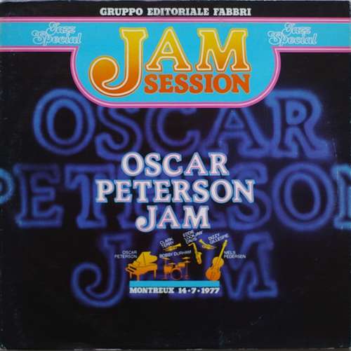 Cover Oscar Peterson - Oscar Peterson Jam (LP, Comp, RM) Schallplatten Ankauf
