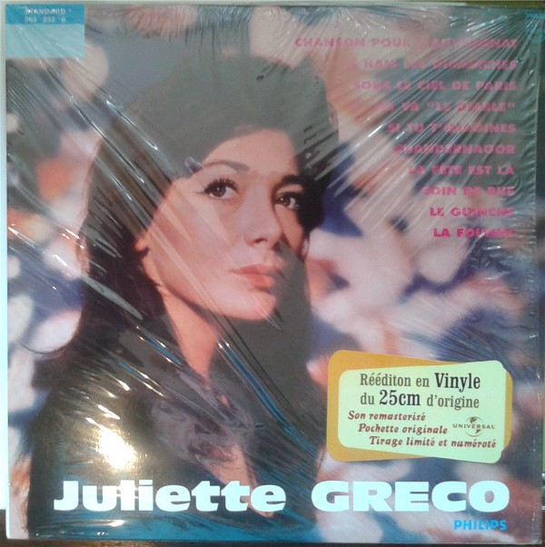 Cover Juliette Greco* - Juliette Greco (N°6 - 10 Ans De Chansons) (10, Album, Ltd, Num, RE, RM) Schallplatten Ankauf