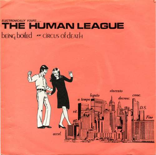 Cover The Human League - Being Boiled / Circus Of Death (7, Single, Mono) Schallplatten Ankauf