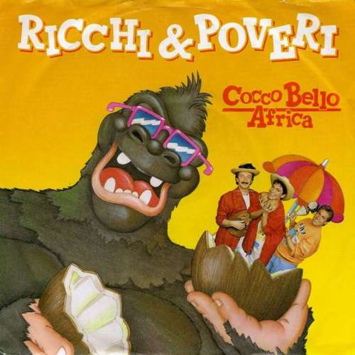 Cover Ricchi & Poveri* - Cocco Bello Africa (7, Single) Schallplatten Ankauf